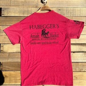 Men’s Habegger’s Amish Market short sleeve tee shirt Size M